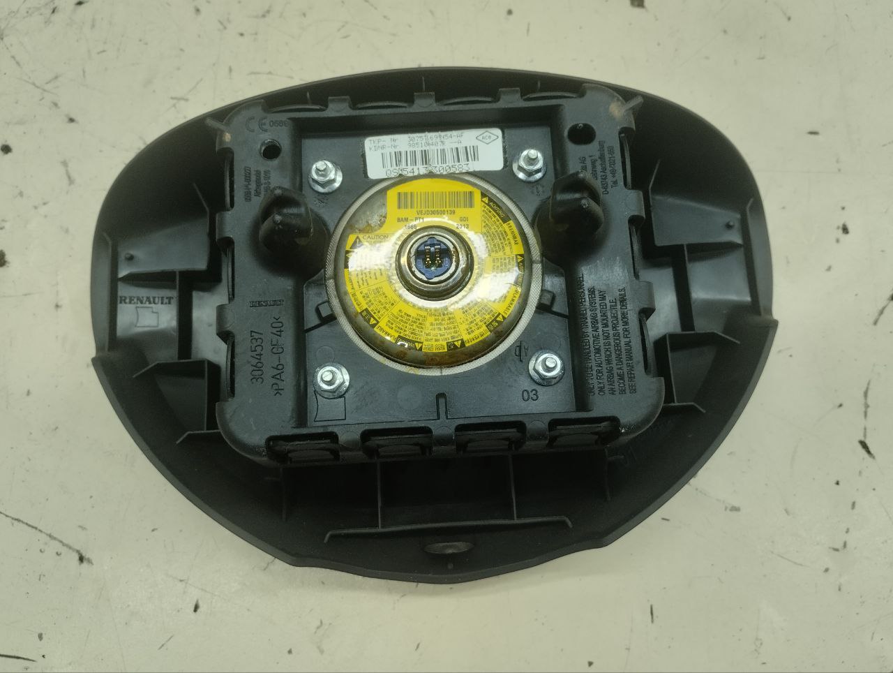 Подушка безопасности (комплект) Renault Duster (HSA, HSM) 2012> Подушка безопасности (комплект) Renault Duster (HSA, HSM) 2012>
