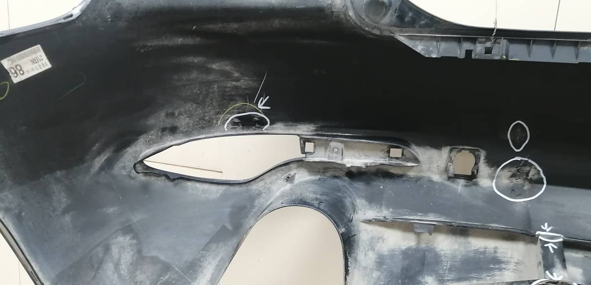 Бампер задний Mazda CX-7 (ER) 2006-2012