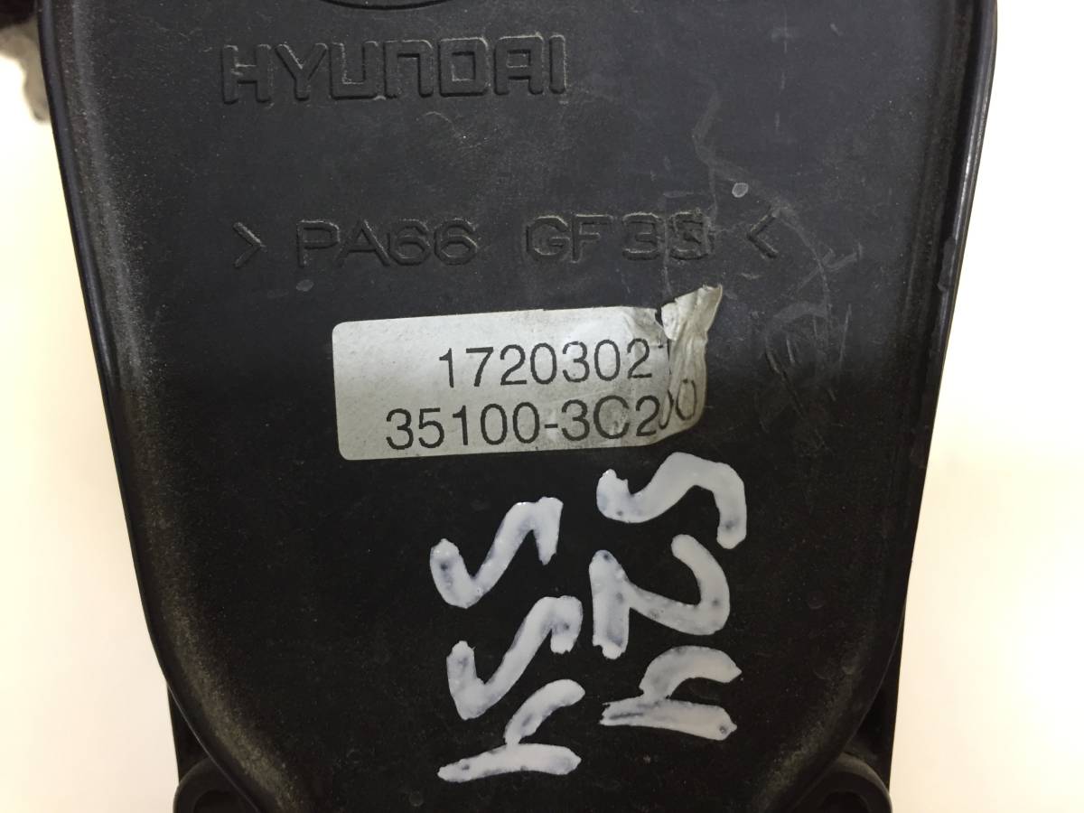 Заслонка дроссельная электрическая Hyundai ix55 2007-2013