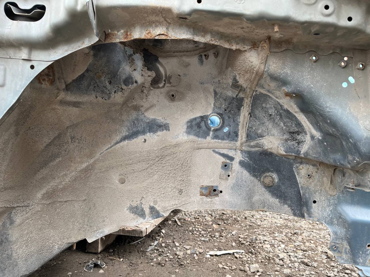 Четверть передняя правая Hyundai i30 (FD) 2007-2012