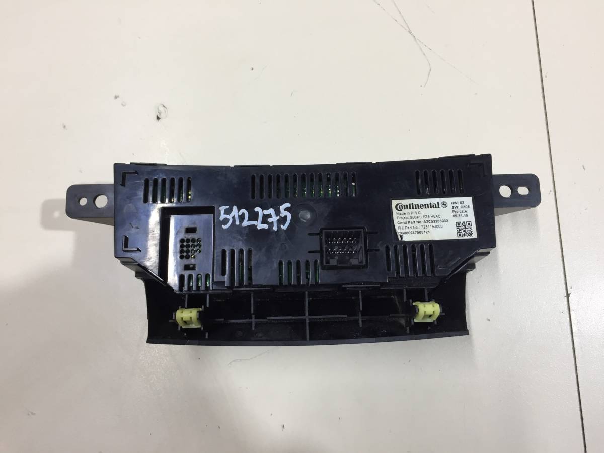 Блок управления климатической установкой Subaru Legacy Outback (B14) 2010-2014