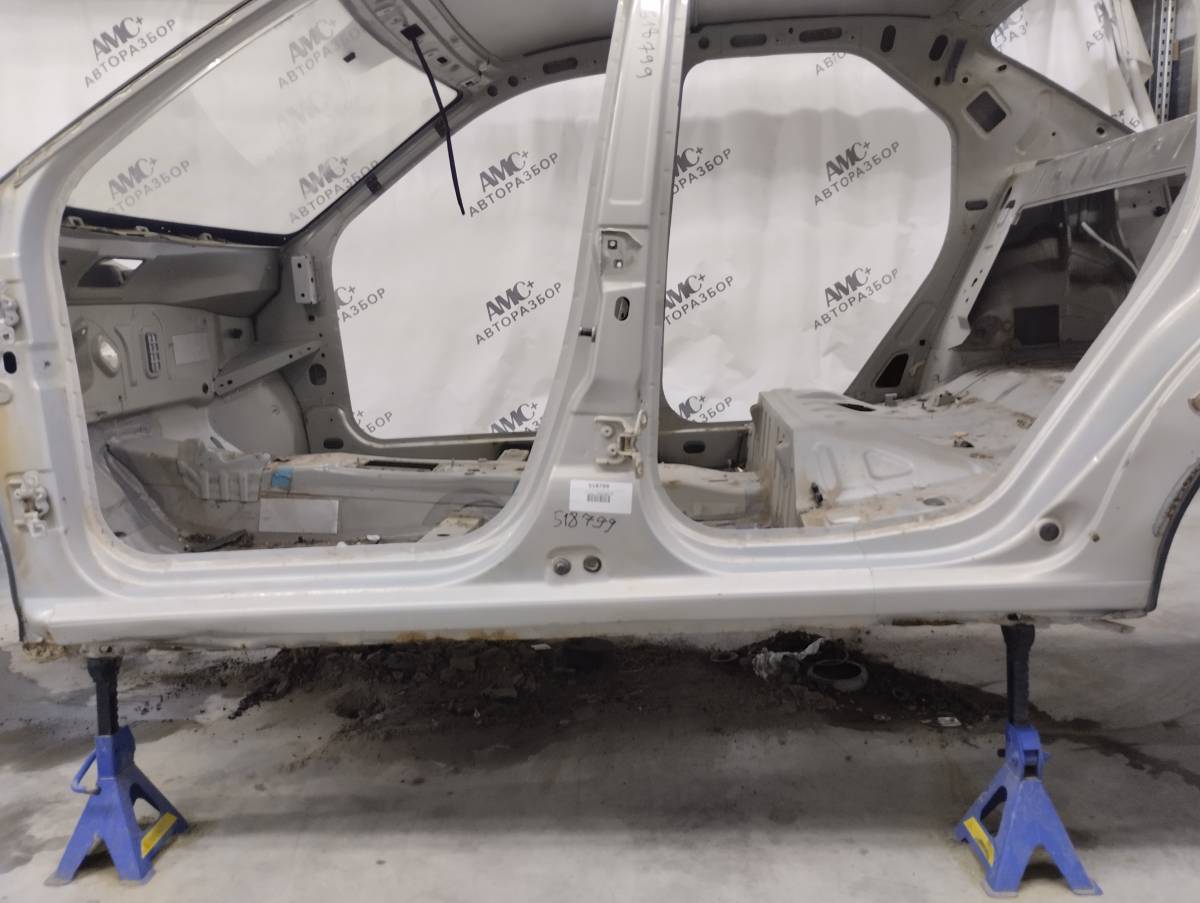 Порог со стойкой левый Renault Logan (1) 2005-2014