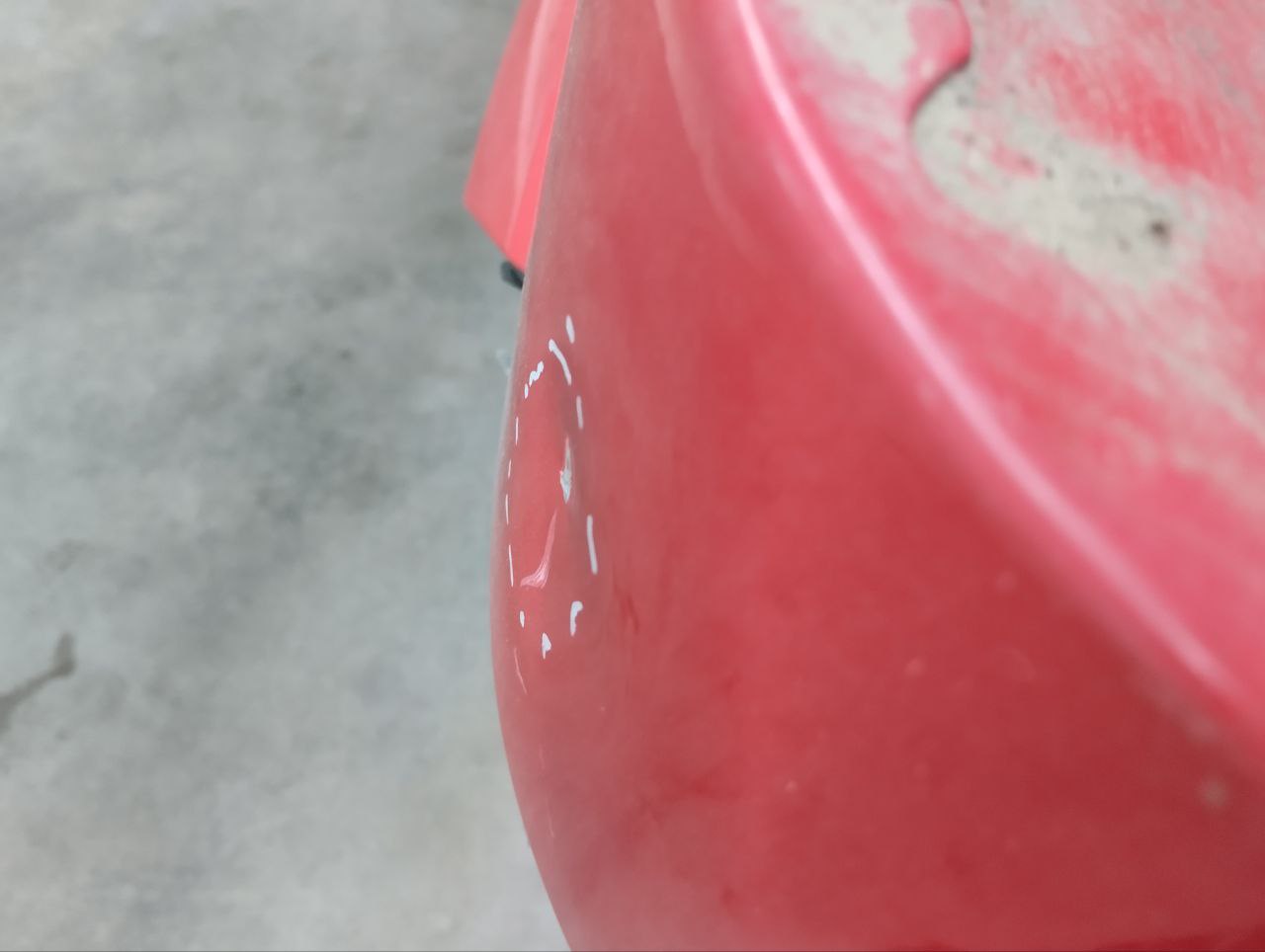 Крыло заднее левое Ford Fiesta (MK5) 2002-2008