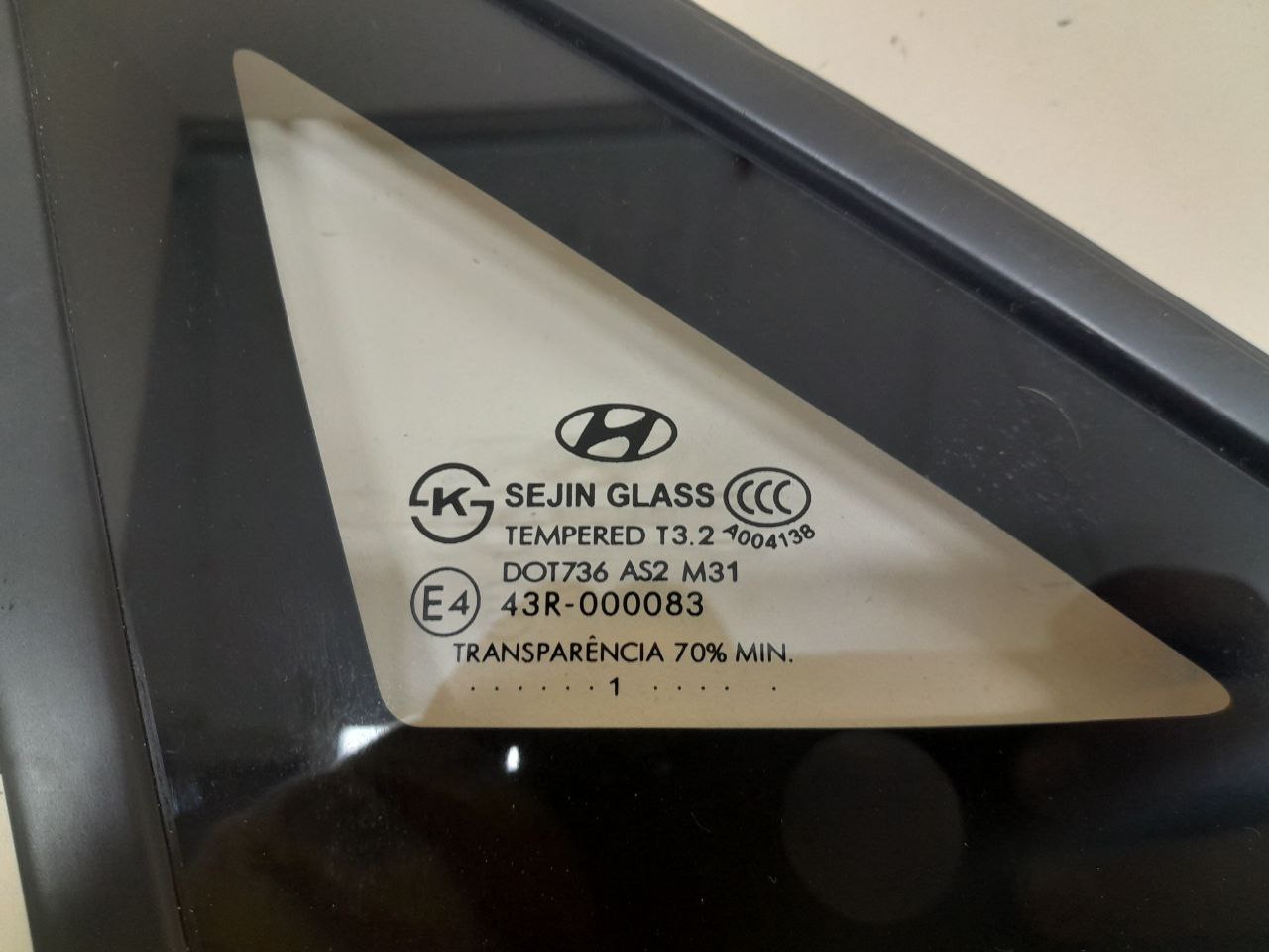 Стекло кузовное глухое правое Hyundai Starex H1/Grand Starex 2007>