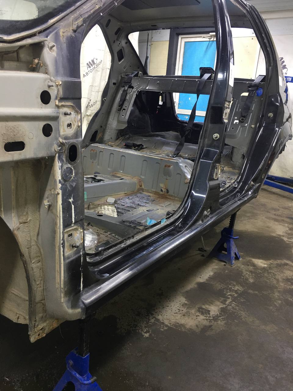 Порог со стойкой левый Renault Logan (1) 2005-2014 Порог со стойкой левый Renault Logan (1) 2005-2014