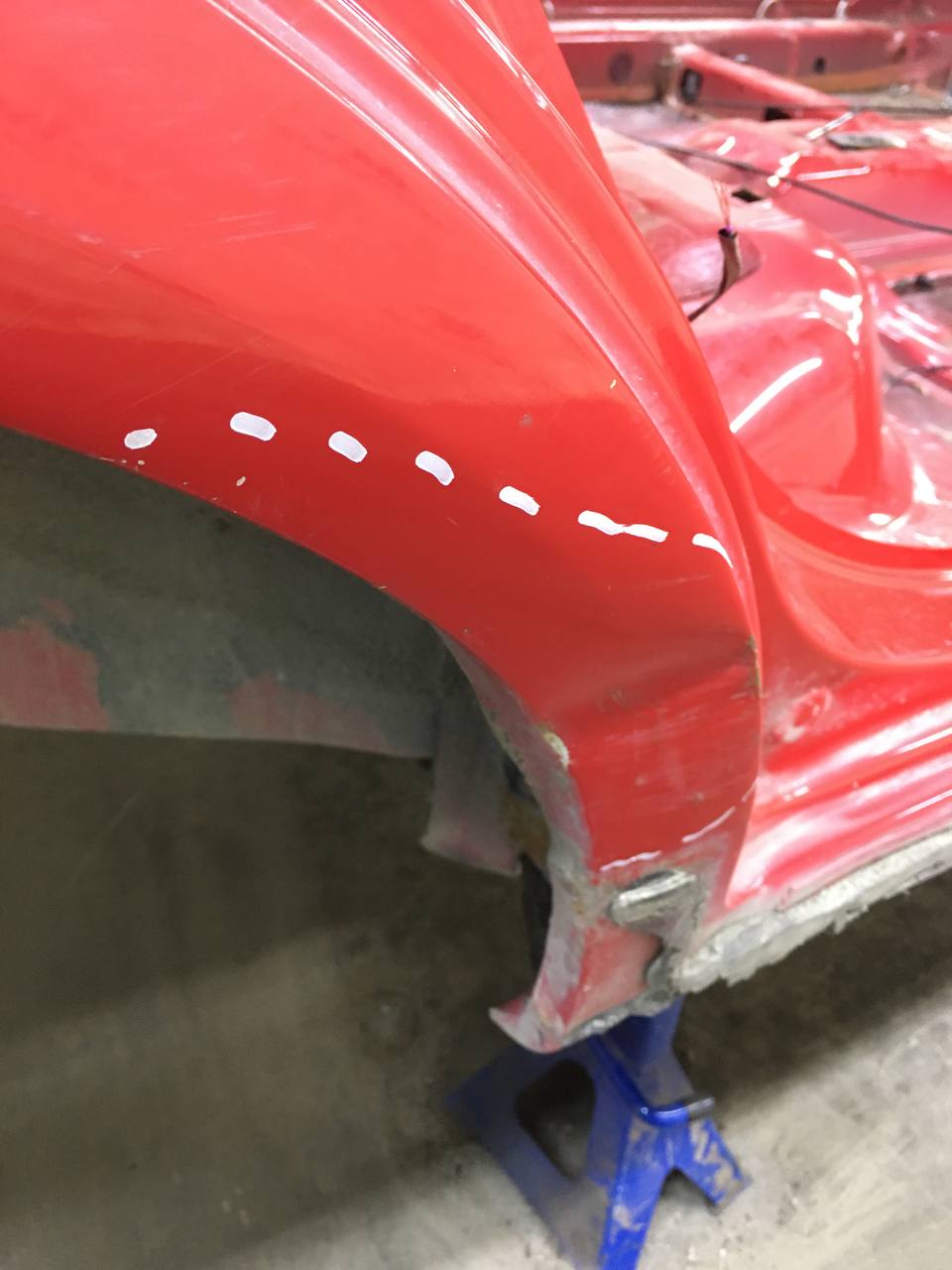 Крыло заднее правое Chevrolet Lacetti (J200) 2003-2013