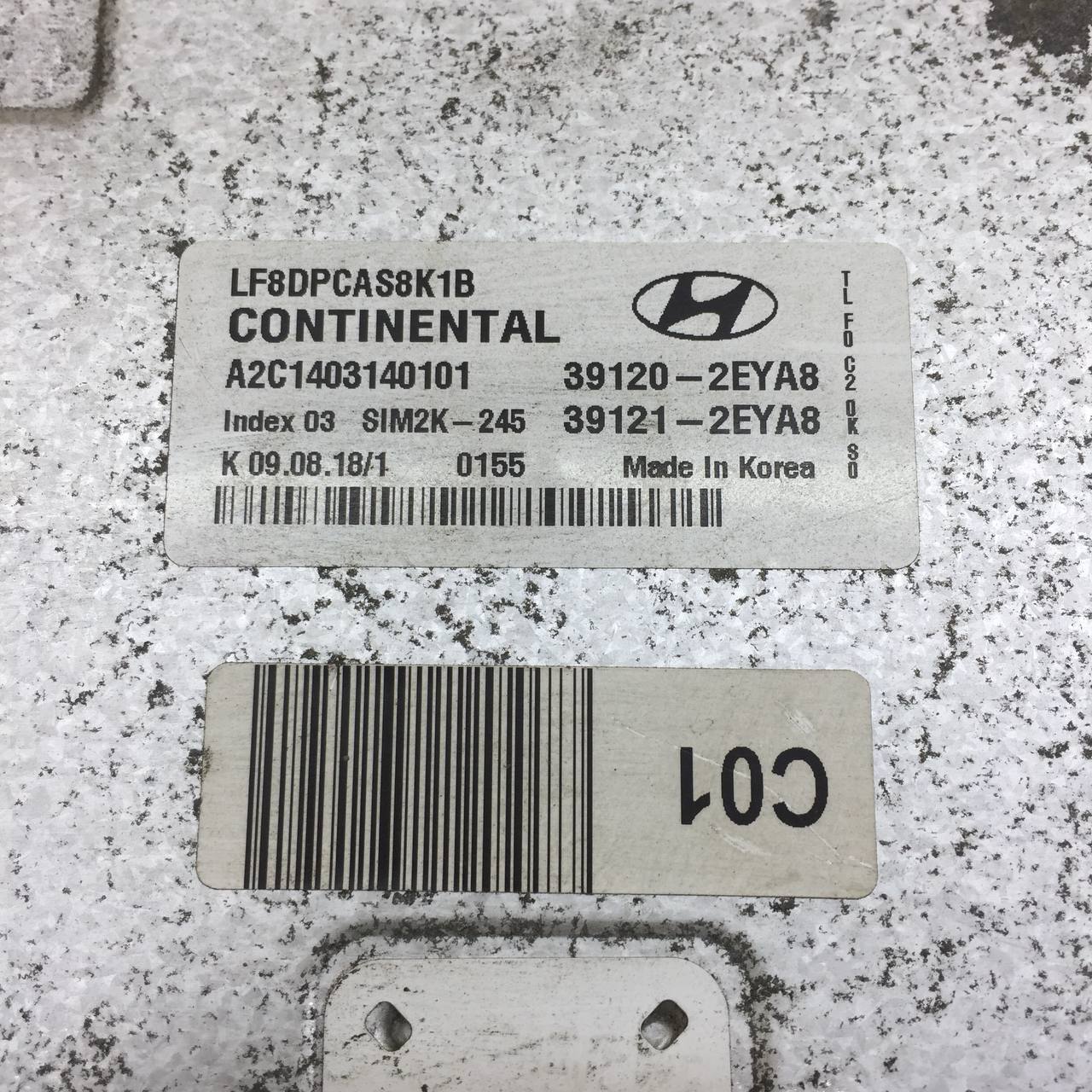 Блок управления двигателем Hyundai Sonata 7 (LF) 2017-2019 Блок управления двигателем Hyundai Sonata 7 (LF) 2017-2019
