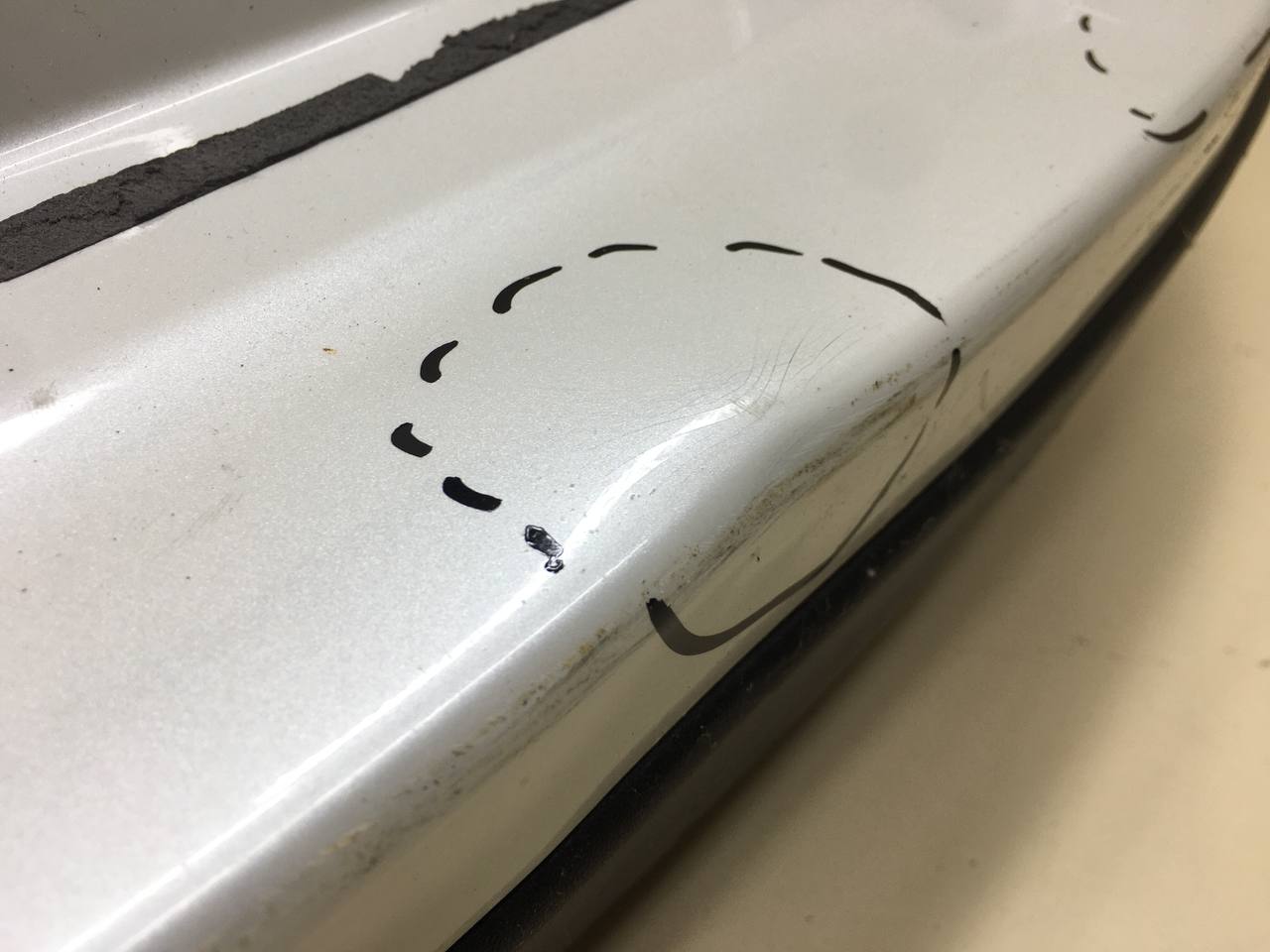 Бампер задний Toyota Rav 4 (XA40) 2013-2019