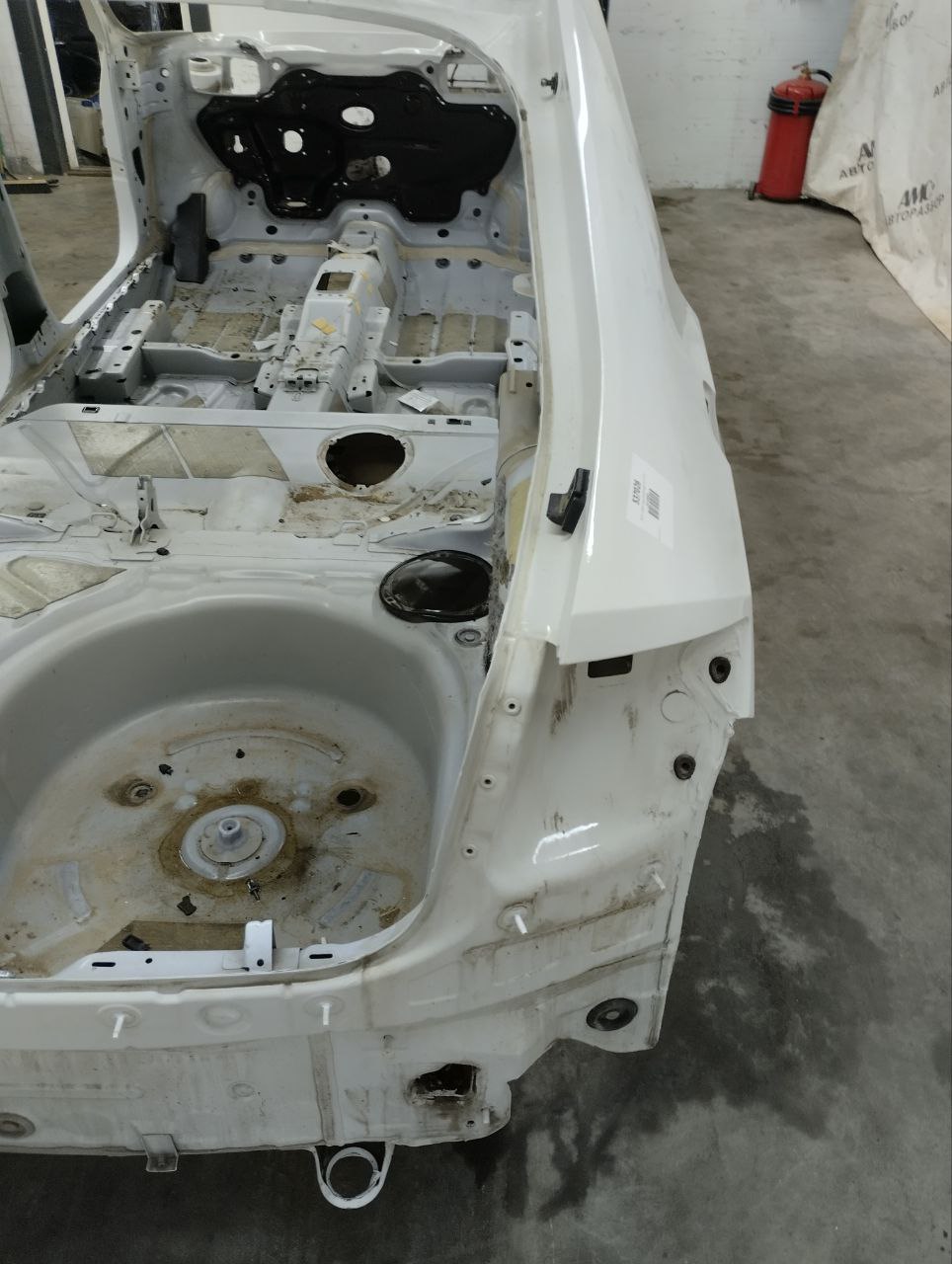 Крыло заднее правое Skoda Rapid 2012-2020