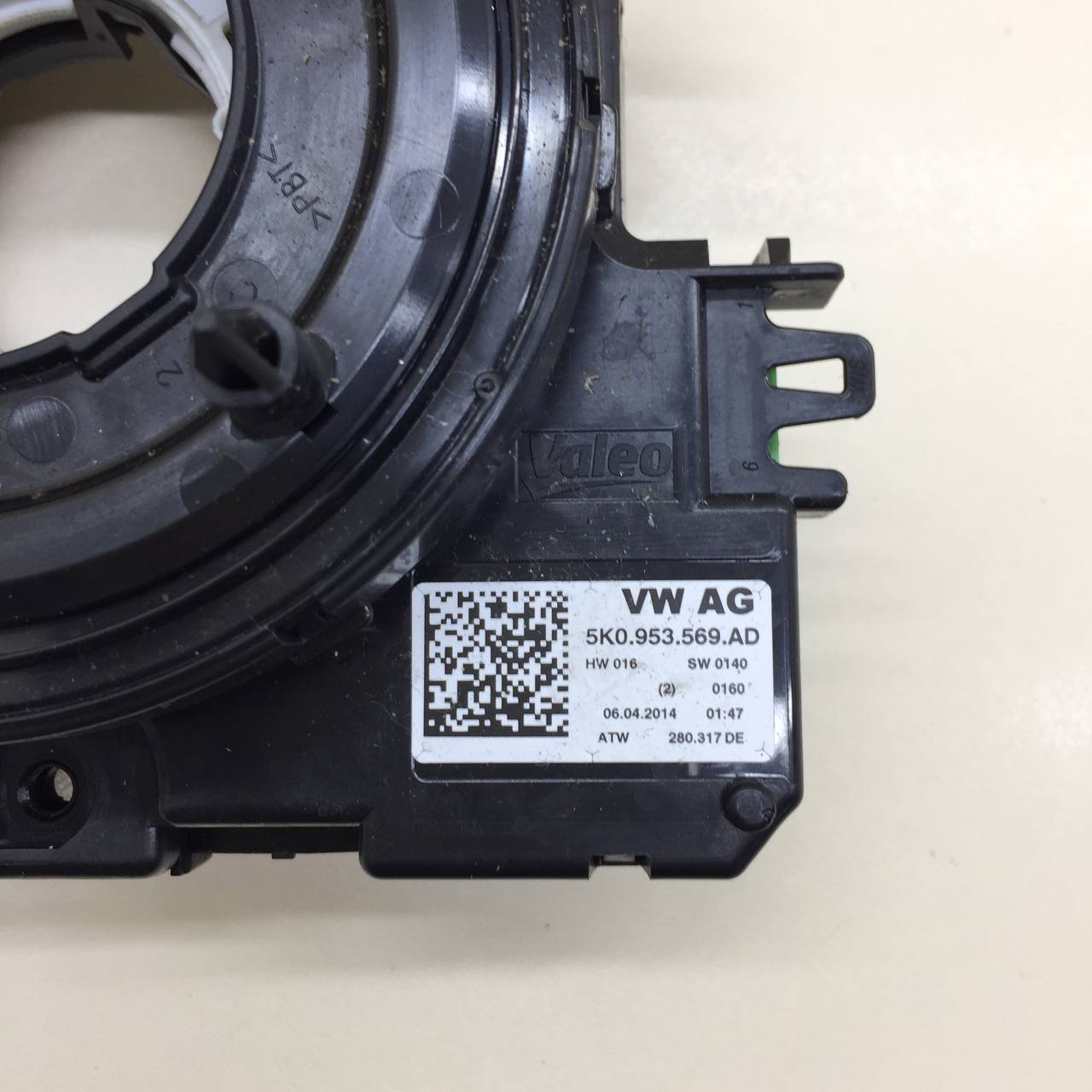Механизм подрулевой для SRS (ленточный) Volkswagen Jetta (A6) 2010-2019 Механизм подрулевой для SRS (ленточный) Volkswagen Jetta (A6) 2010-2019