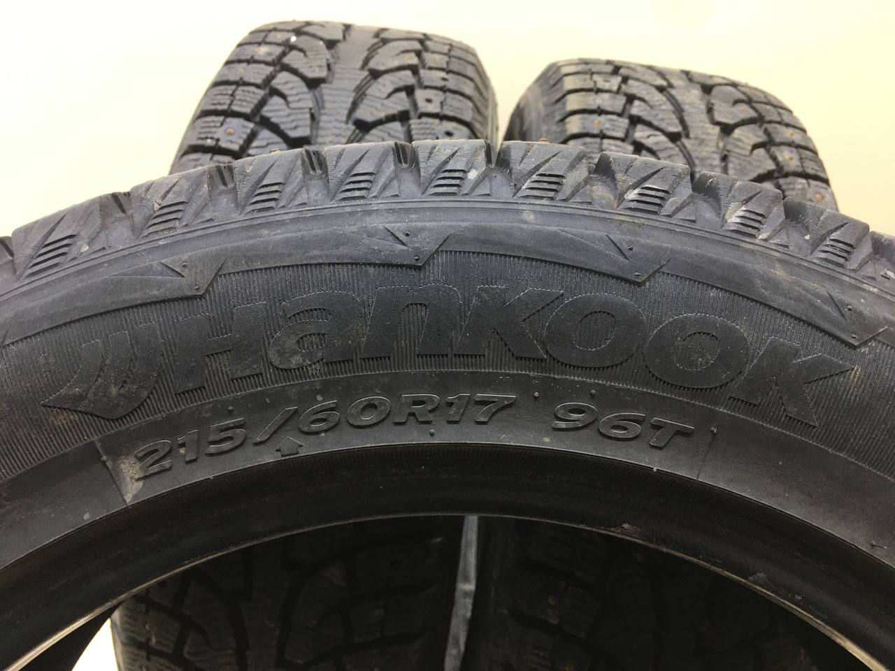 Шины R17 Зимние шипованные Hankook I Pike Rw11