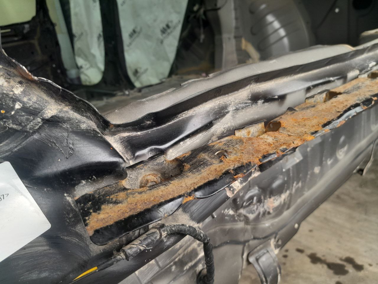 Панель задняя Mitsubishi Lancer X (CX, CY)  2007>