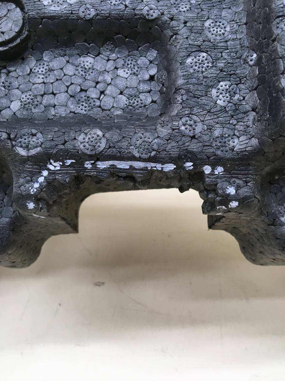 Наполнитель переднего бампера Hyundai Santa Fe (TM) 2018-2022