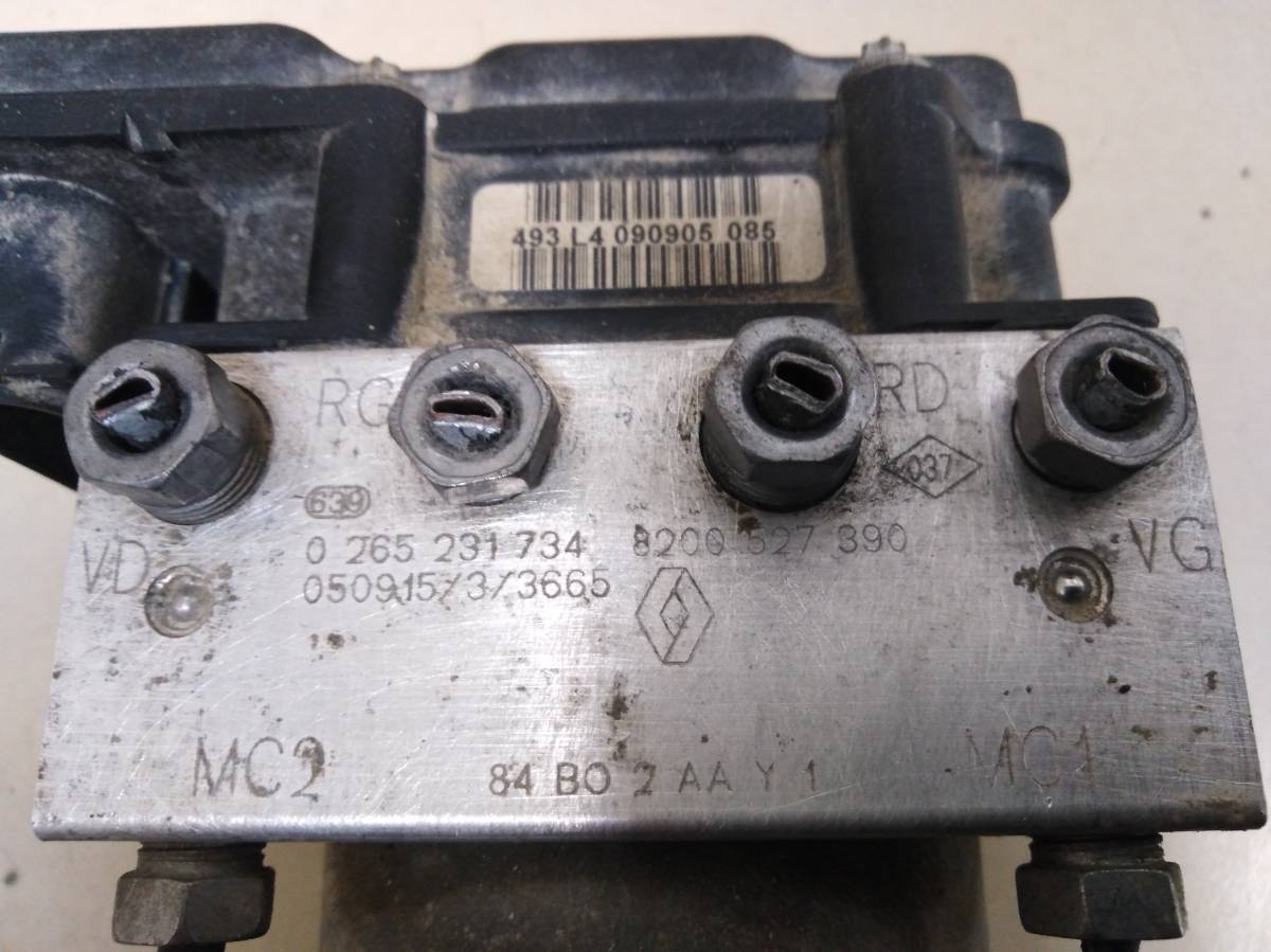 Блок ABS (насос) Renault Megane (2) 2002-2009