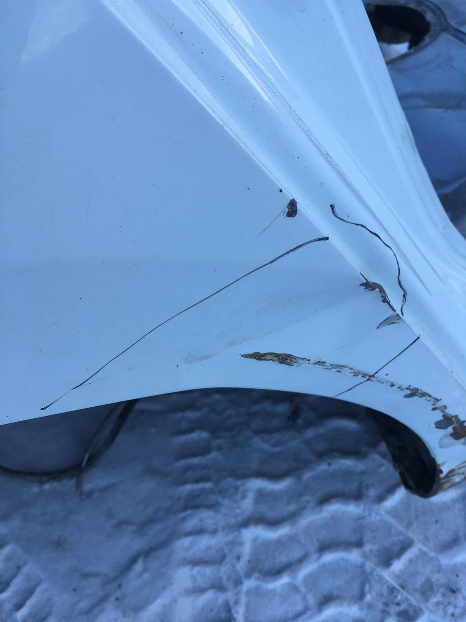 Крыло заднее правое Skoda Rapid 2012-2020