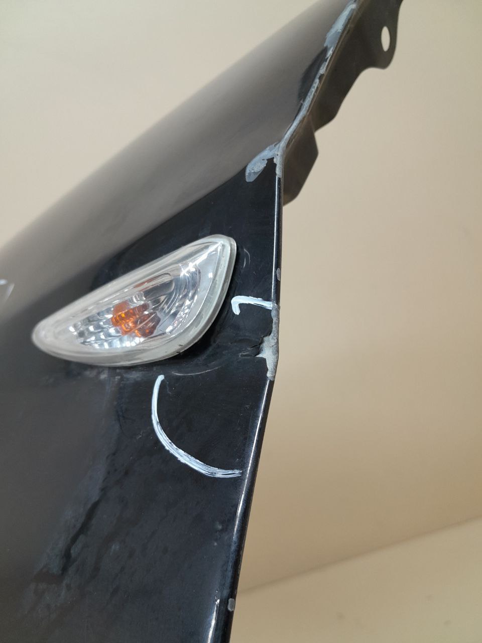 Крыло переднее левое Hyundai Solaris (RB) 2010-2017 Крыло переднее левое Hyundai Solaris (RB) 2010-2017