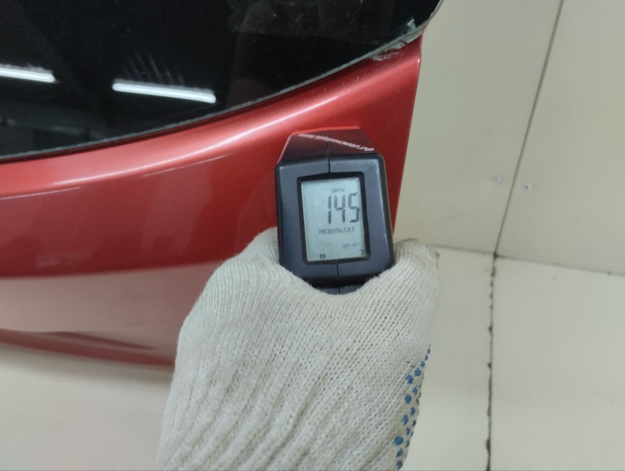 Дверь багажника со стеклом Lada Vesta 2015>