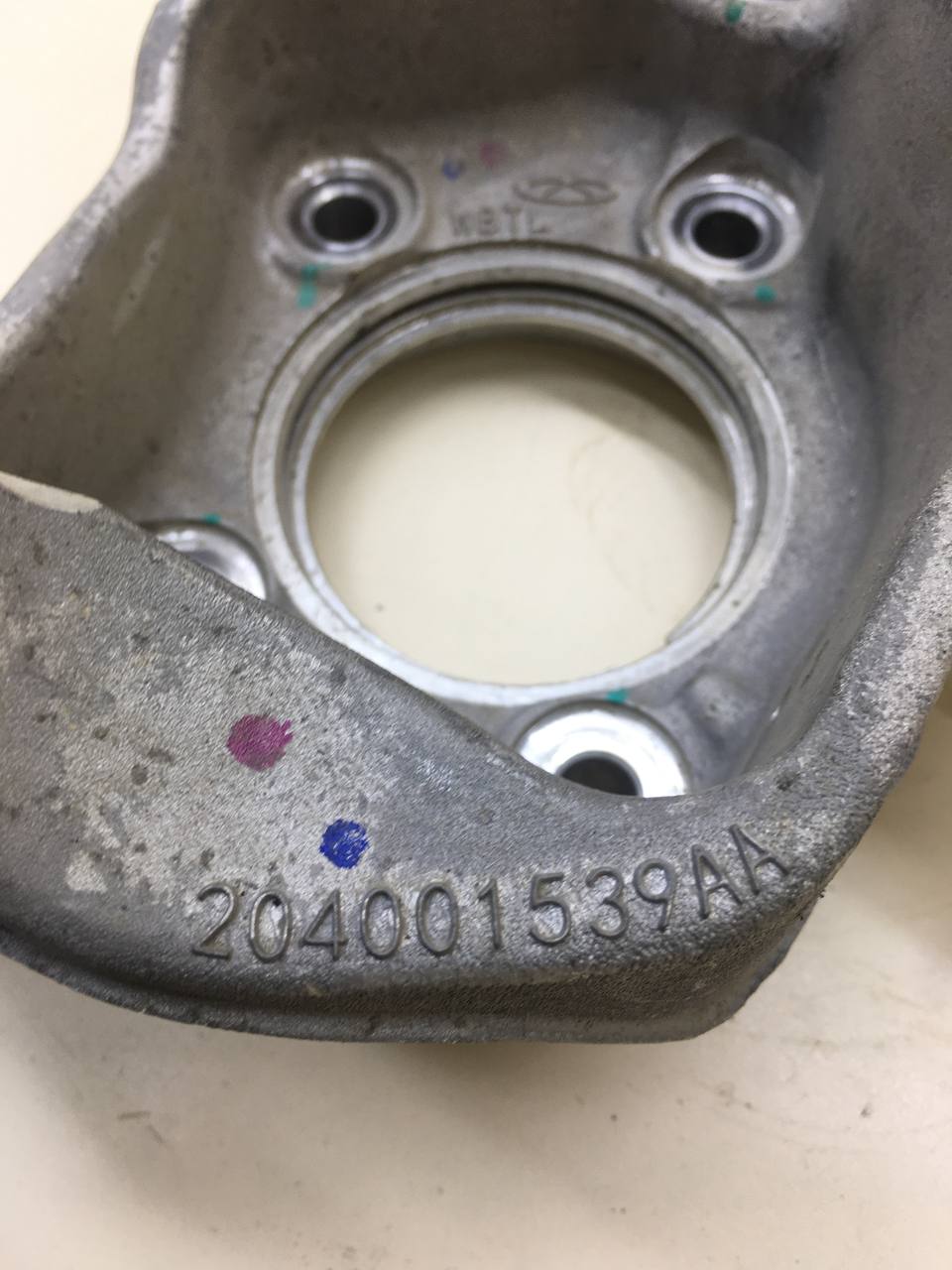 Кулак поворотный задний правый EXEED RX 2022>