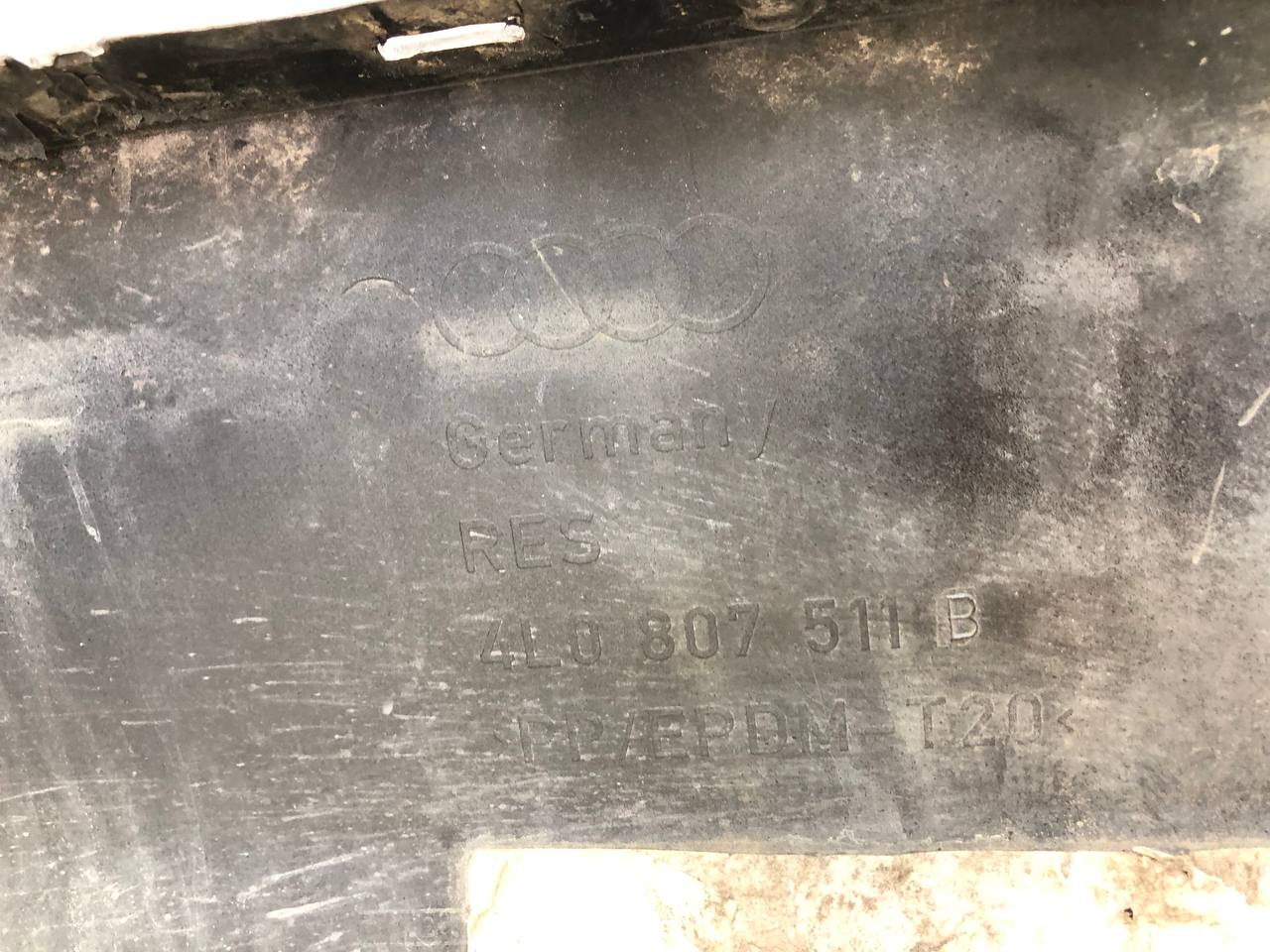 Бампер задний Audi Q7 (4L) 2005-2015