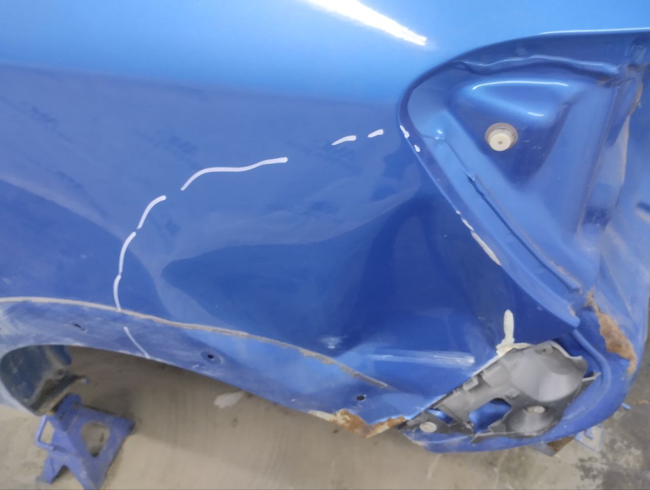 Крыло заднее левое Renault Sandero Stepway (5S) 2014-2022