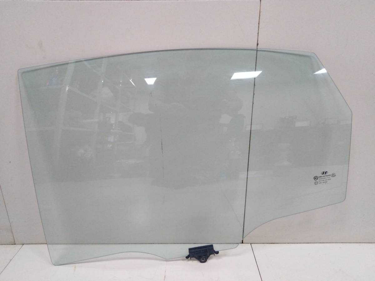 Стекло двери задней левой Hyundai Elantra (HD) 2006-2010