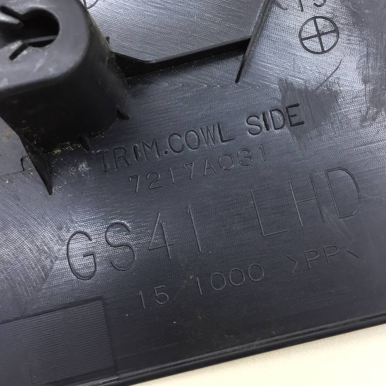 Обшивка стойки Mitsubishi Lancer X (CX, CY)  2007>