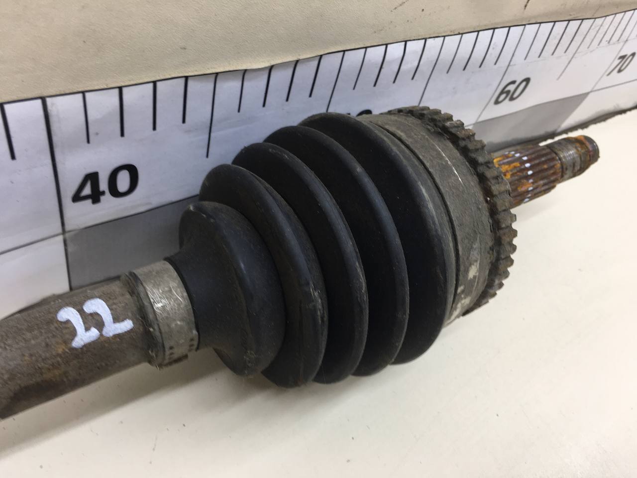 Полуось передняя левая Chevrolet Aveo T250 2005-2011