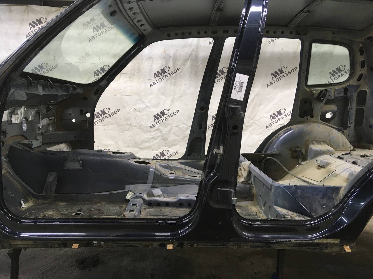 Порог со стойкой левый Chevrolet Niva 2009-2020
