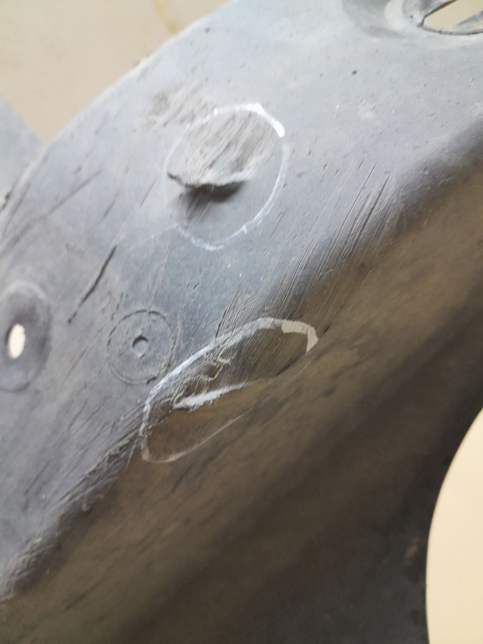 Защита антигравийная Skoda Rapid 2012-2020