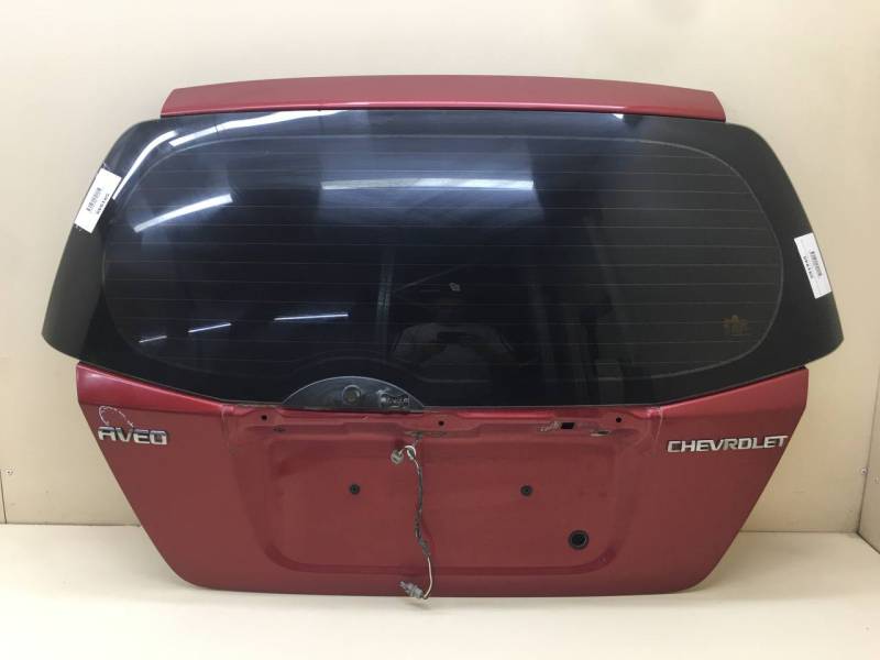 Дверь багажника со стеклом Chevrolet Aveo T250 2005-2011 Дверь багажника со стеклом Chevrolet Aveo T250 2005-2011
