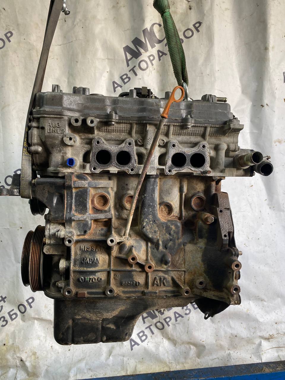 Двигатель Nissan Almera (N16) 2000-2006