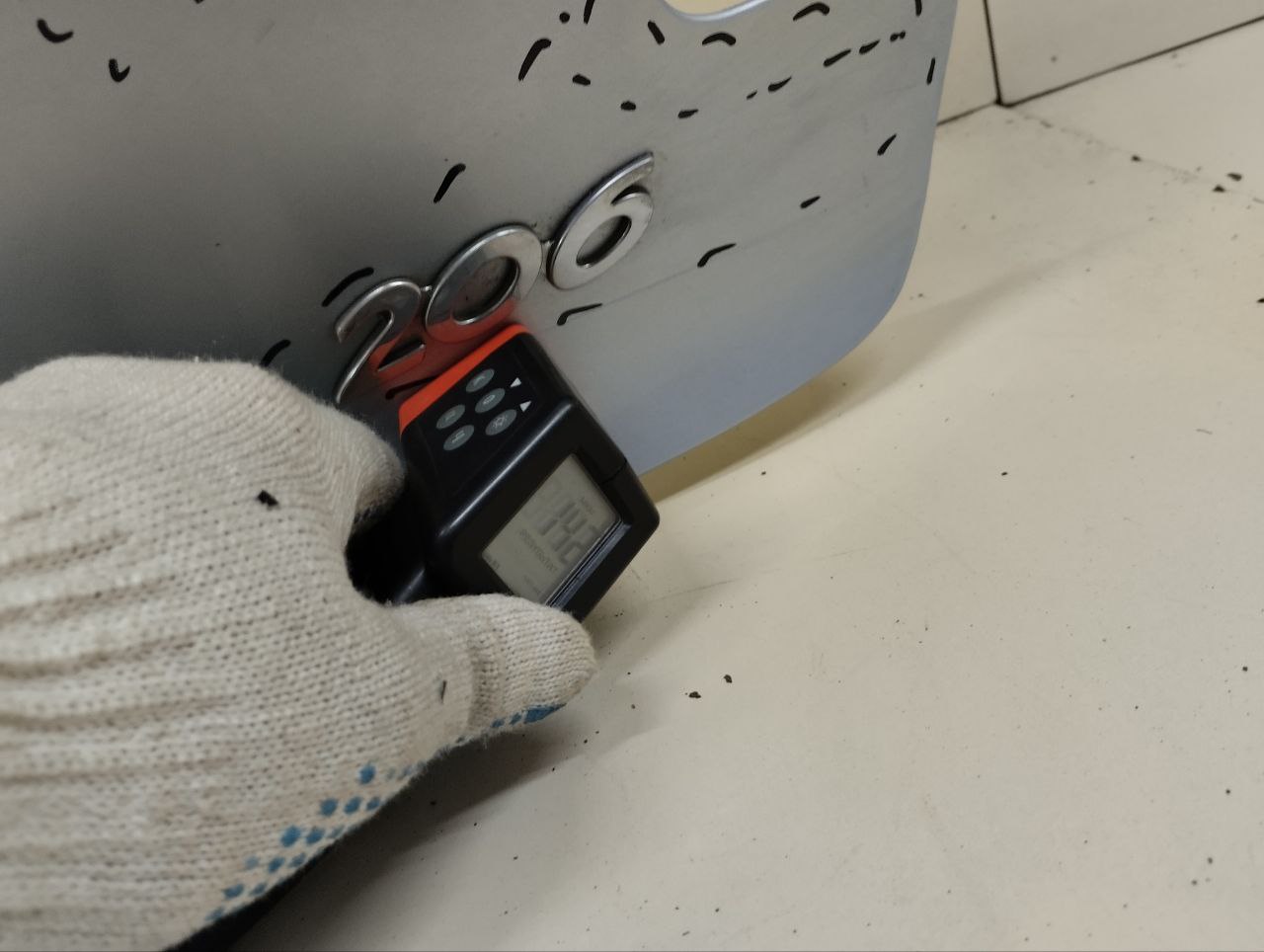 Дверь багажника со стеклом Peugeot 206 1998-2012