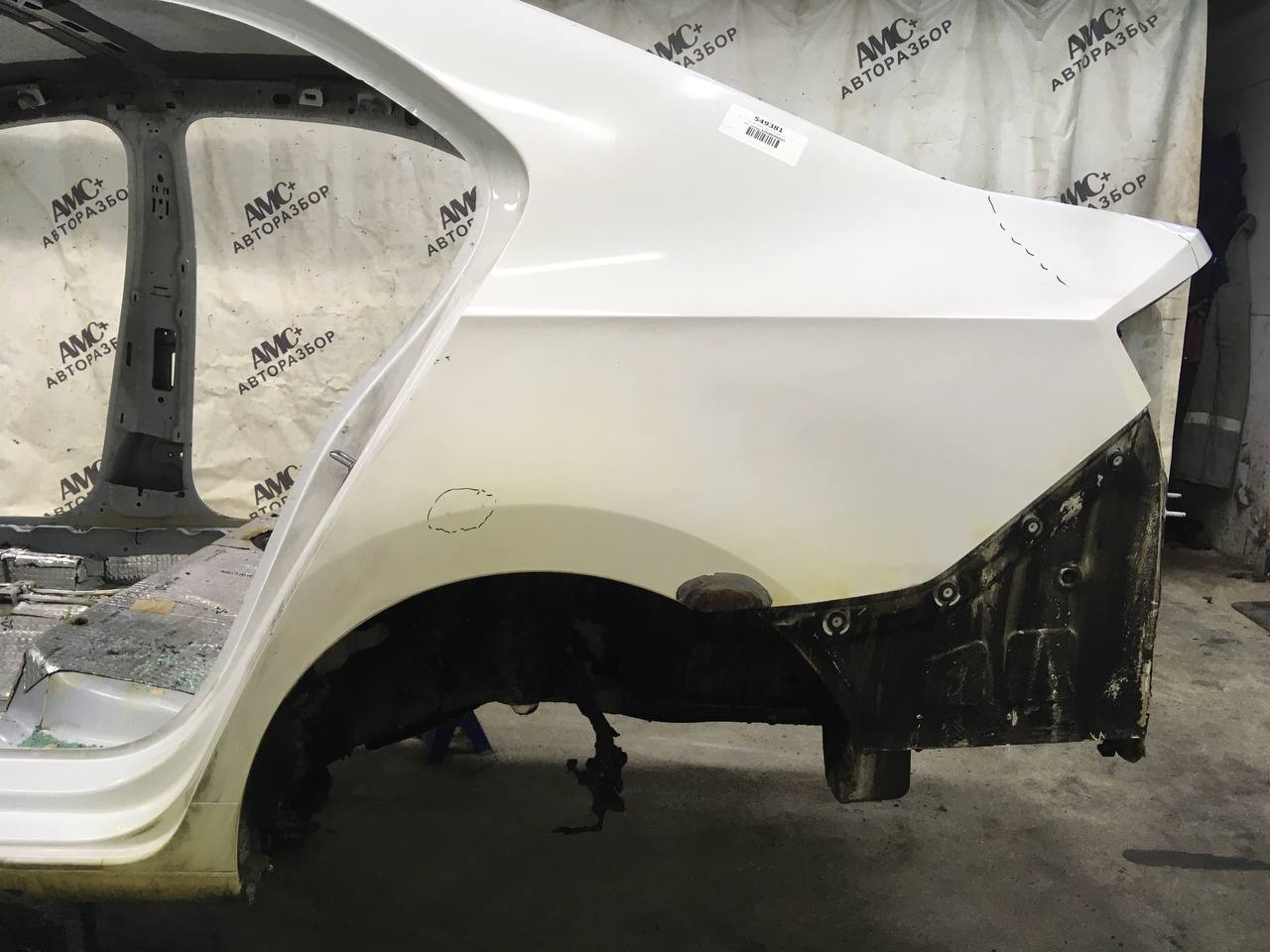 Крыло заднее левое Skoda Rapid 2012-2020