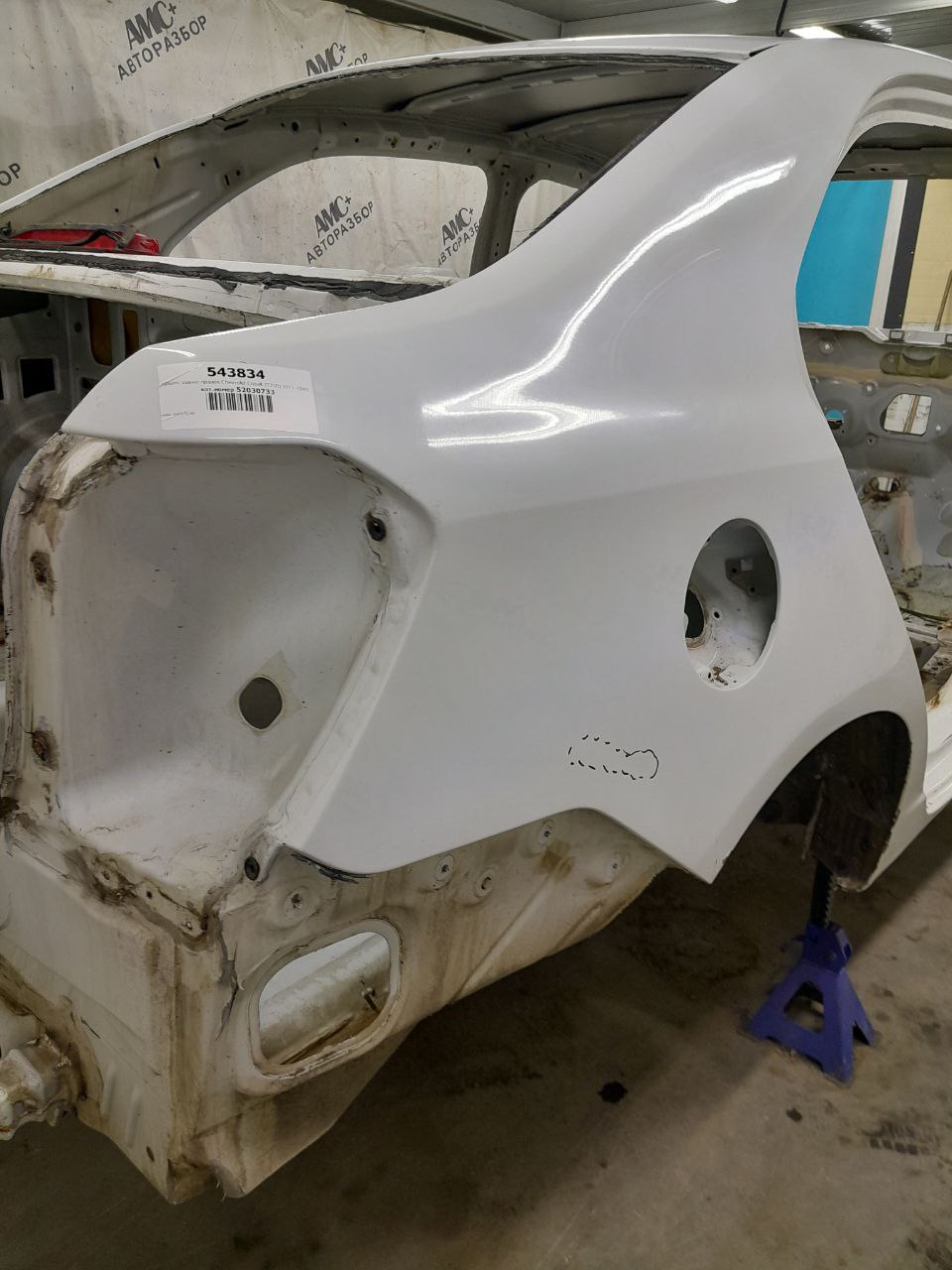 Крыло заднее правое Chevrolet Cobalt (T250) 2011-2015