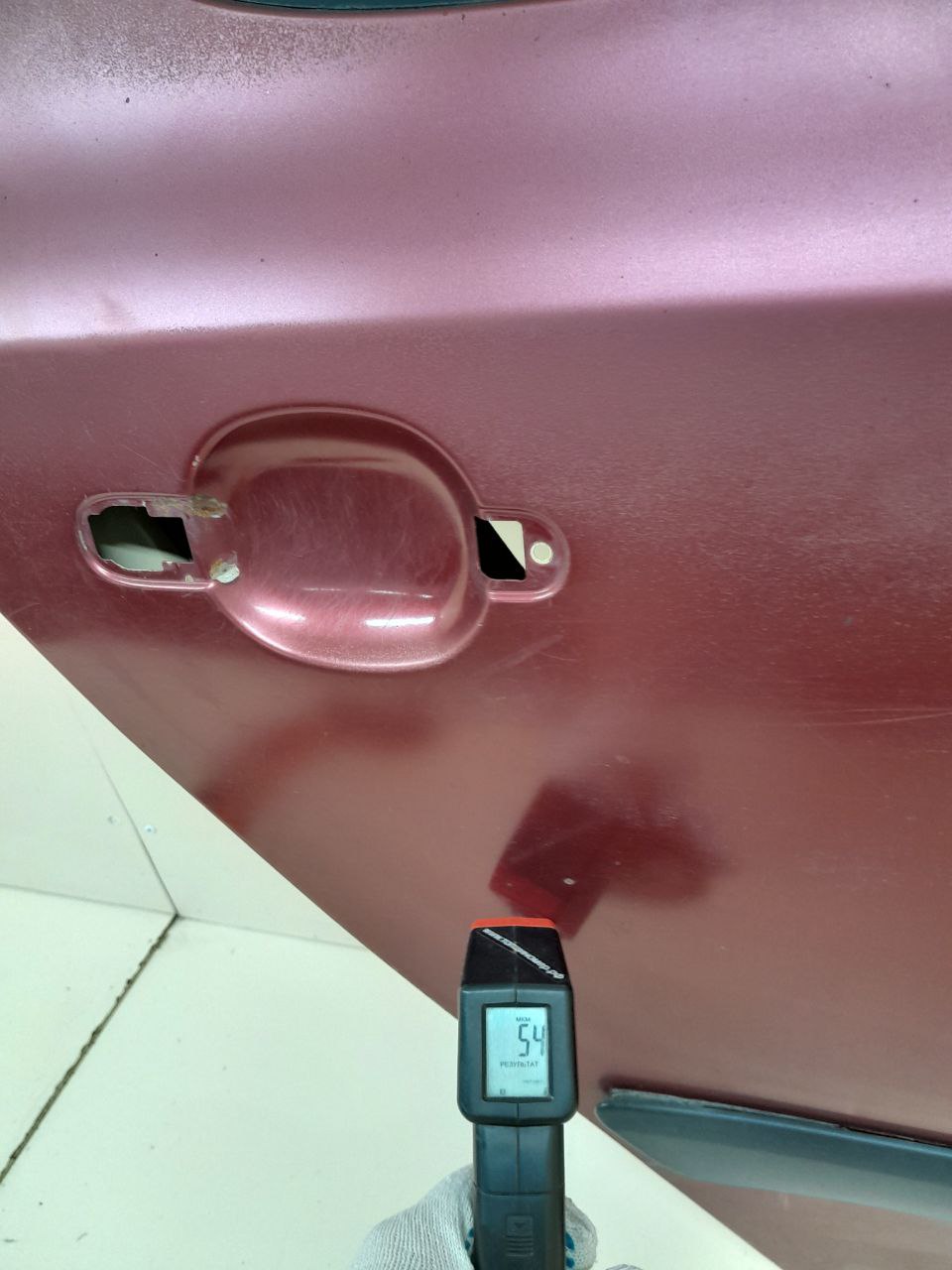 Дверь задняя правая Skoda Fabia (5J) 2007-2014