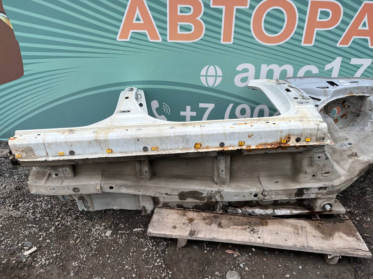 Порог со стойкой правый Hyundai ix55 2007-2013