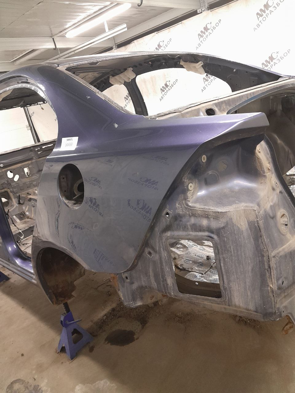 Крыло заднее левое Mitsubishi Lancer X (CX, CY)  2007>
