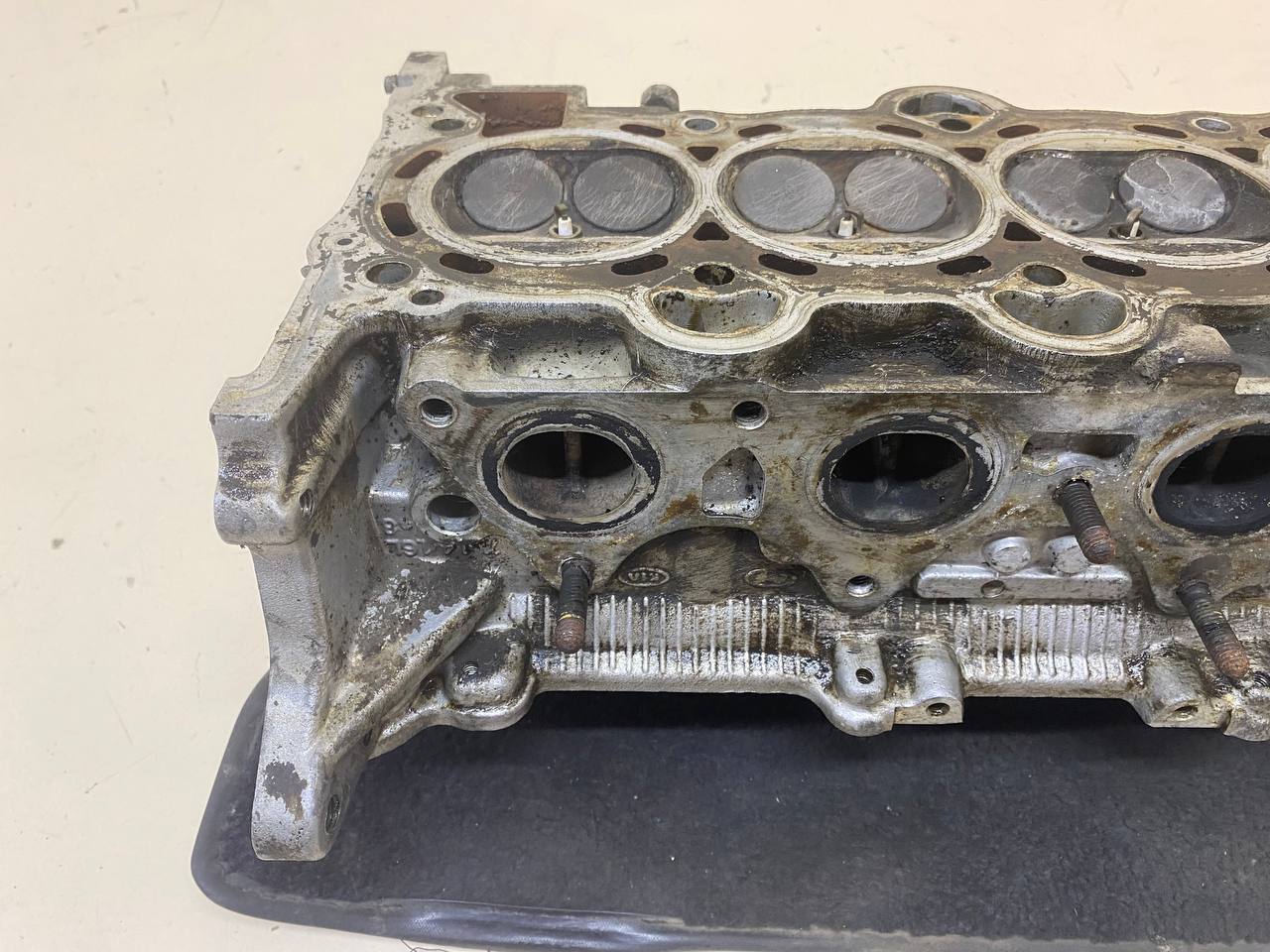 Головка блока цилиндров Kia Rio 3 (QB) 2011-2017