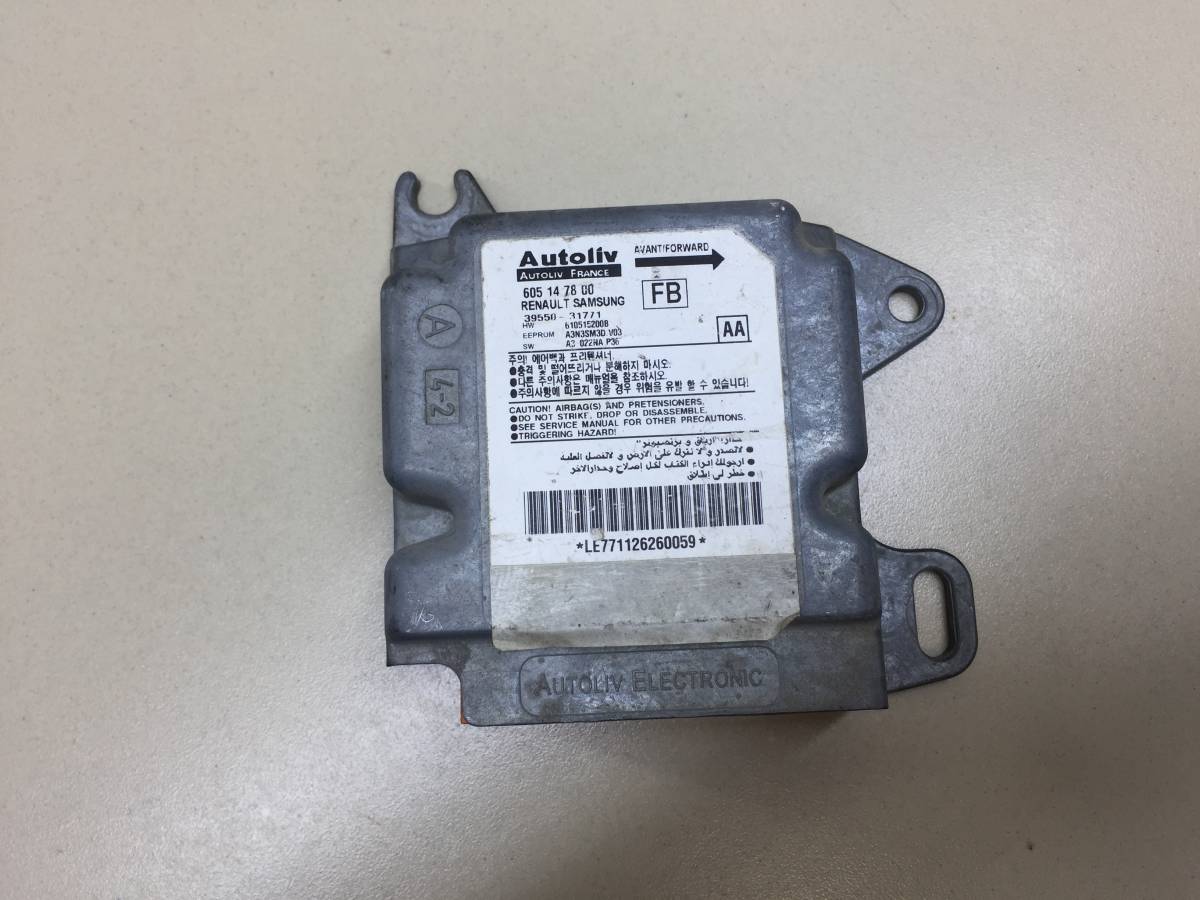 Блок управления AIR BAG Nissan Almera Classic (B10) 2006-2013