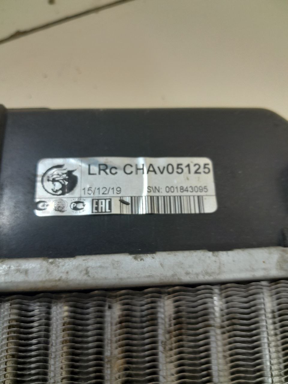 Радиатор охлаждения двигателя Chevrolet Aveo T250 2005-2011