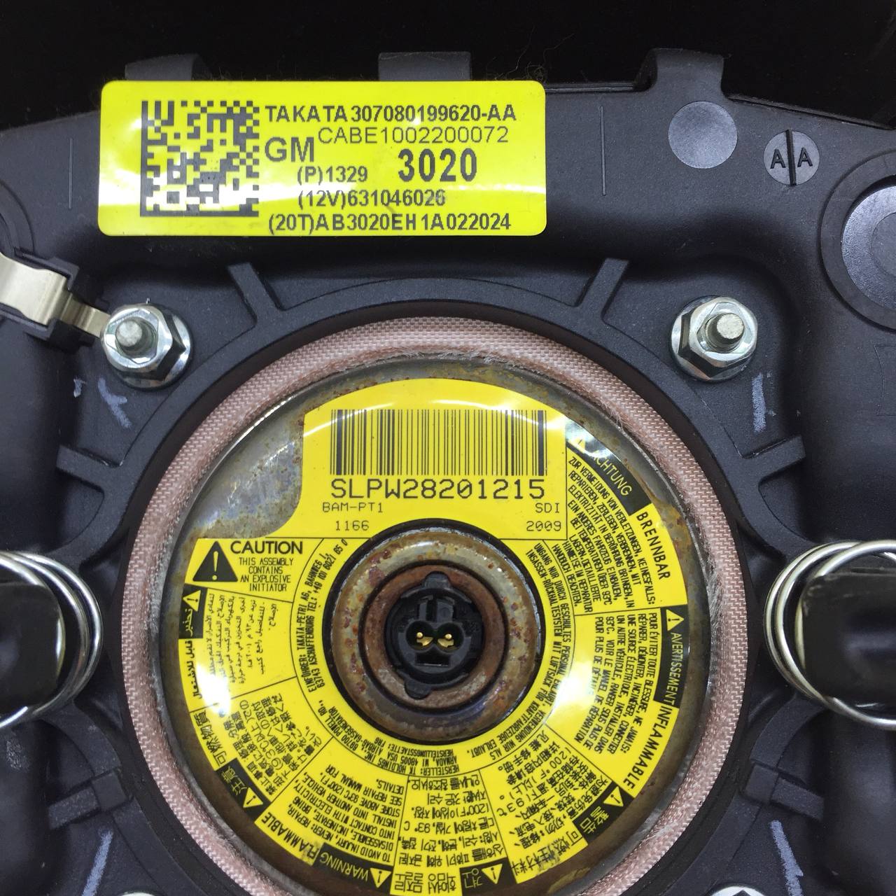 Подушка безопасности в рулевое колесо Chevrolet Cruze (J300) 2009-2016