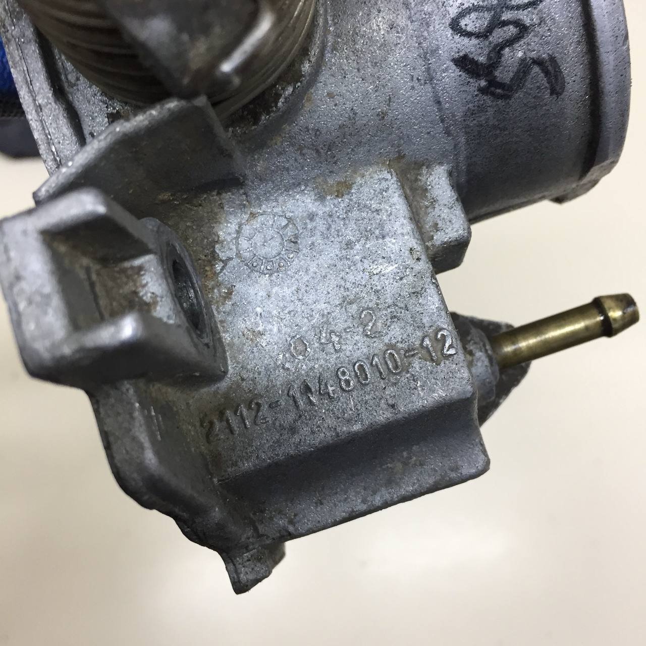 Заслонка дроссельная механическая Lada Priora 2007-2018