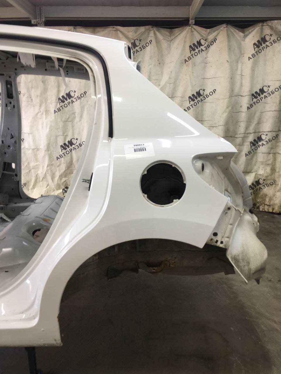Крыло заднее левое Peugeot 207 2006-2013 Крыло заднее левое Peugeot 207 2006-2013