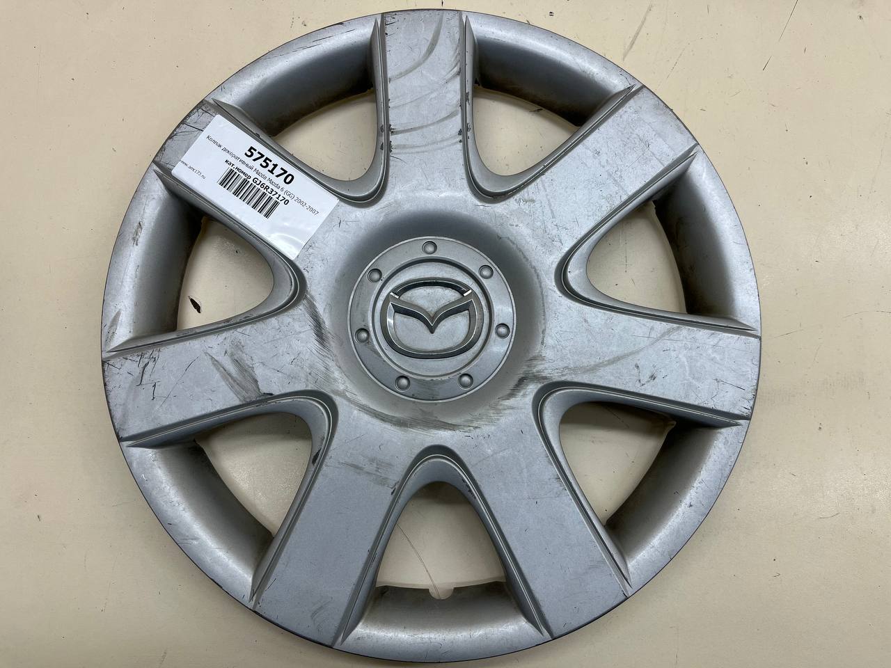 Колпак декоративный Mazda Mazda 6 (GG) 2002-2007