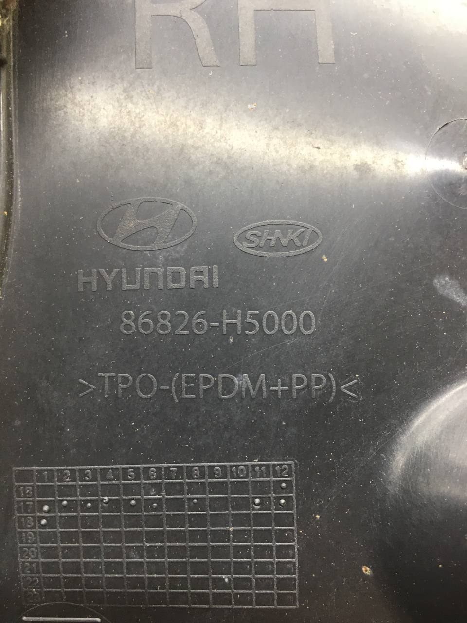 Локер задний правый Hyundai Solaris (HCR) 2017-2020
