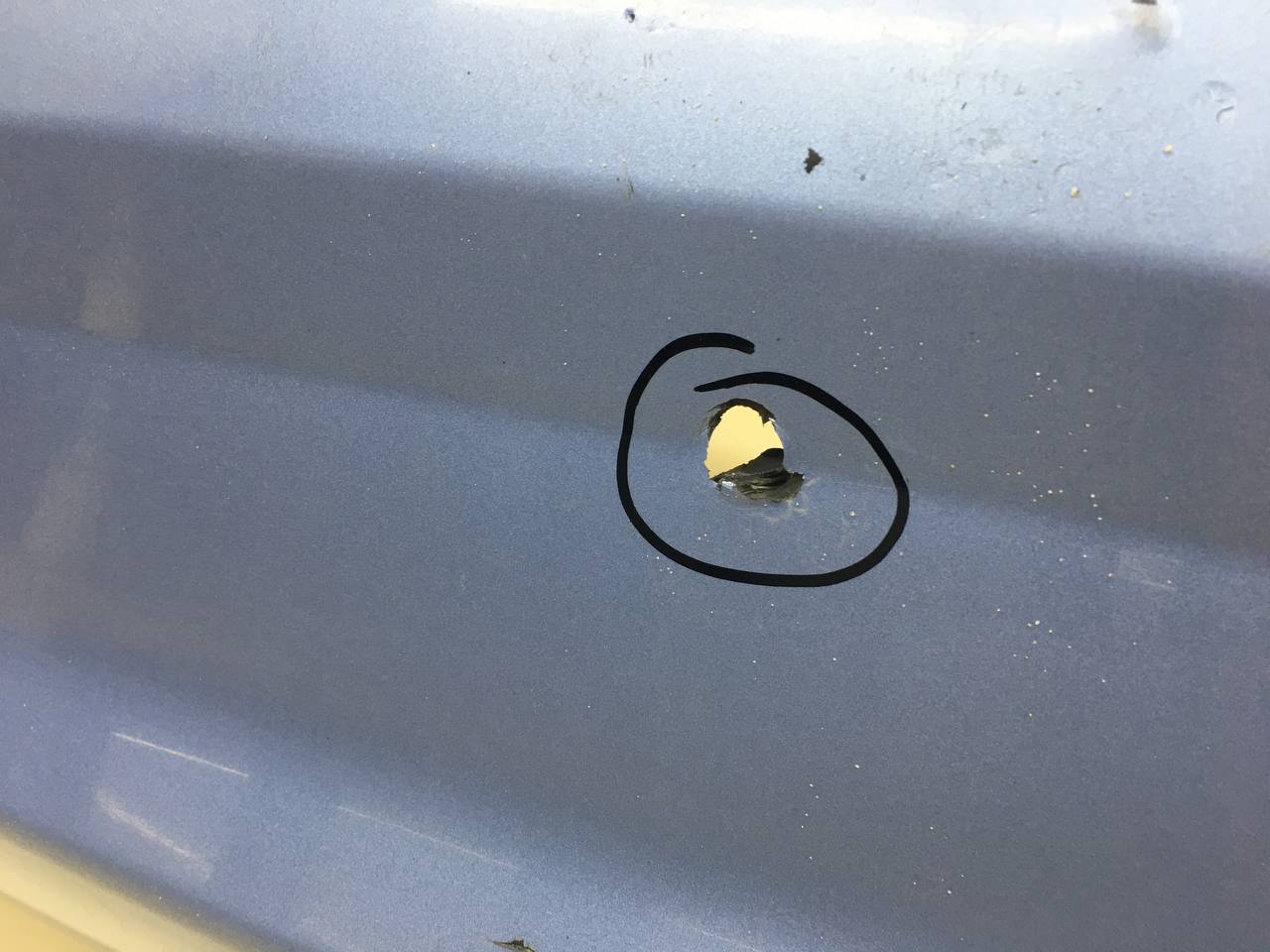 Бампер задний Kia Picanto (BA) 2005-2011