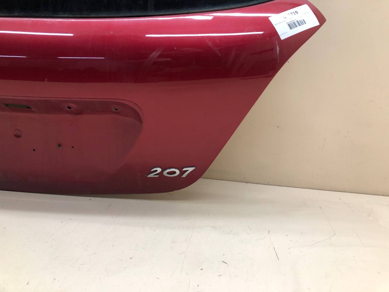 Дверь багажника со стеклом Peugeot 207 2006-2013