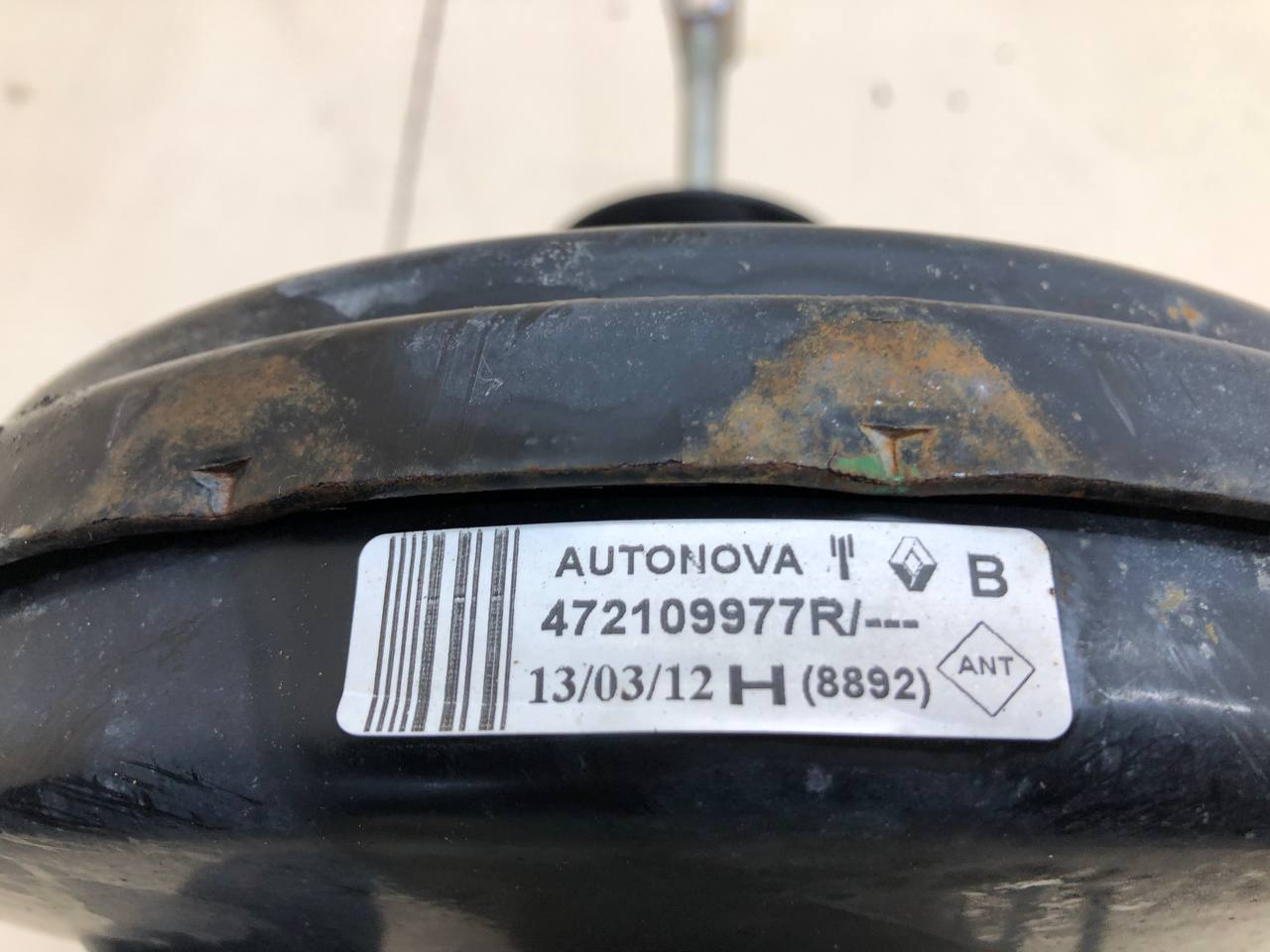 Усилитель тормозов вакуумный Renault Sandero 2009-2014