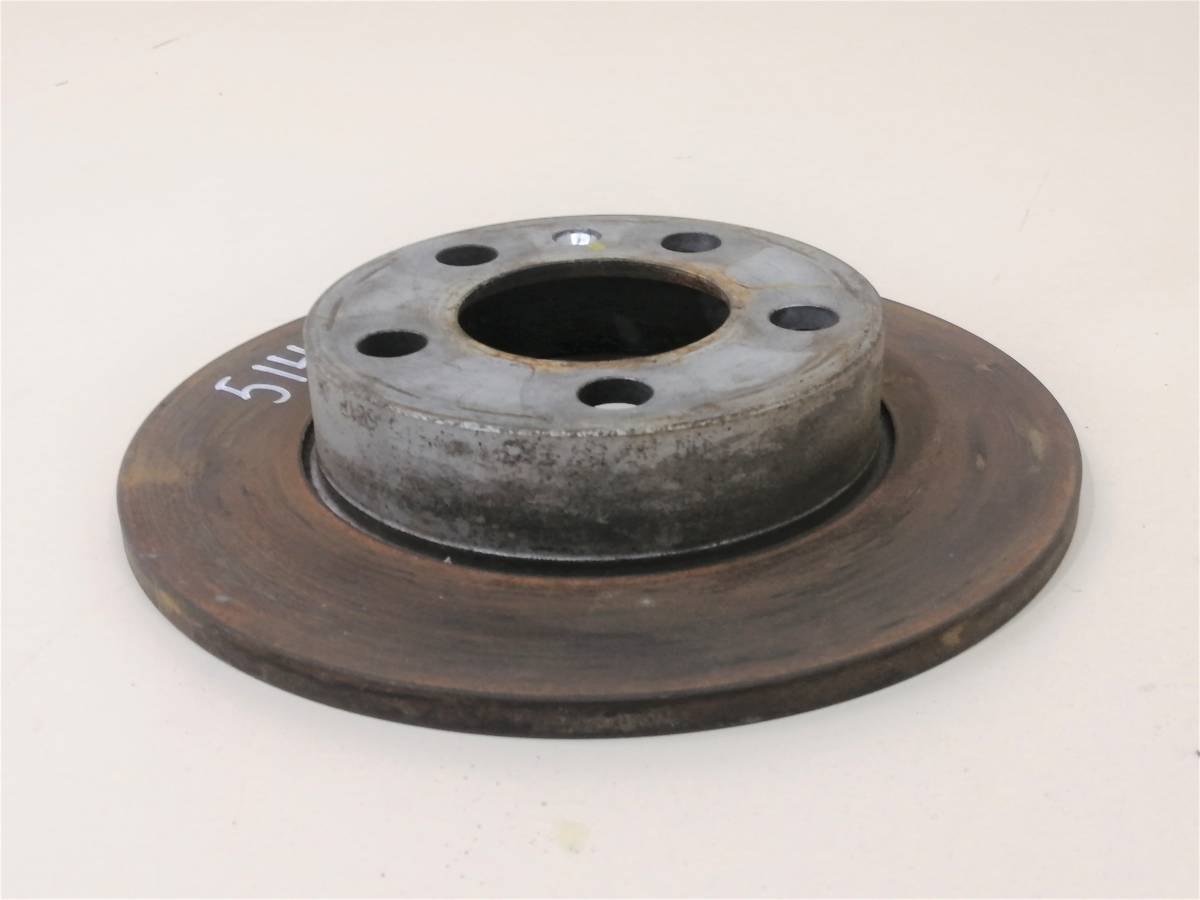Диск тормозной задний Volkswagen Polo (MK5) 2011-2020 Диск тормозной задний Volkswagen Polo (MK5) 2011-2020