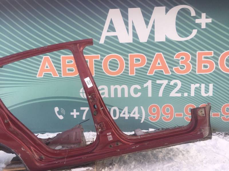 Порог со стойкой правый Renault Sandero 2009-2014